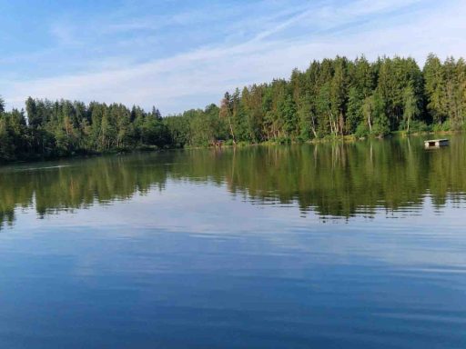Waldsee Weitsee chiemgau Badesee schöner Badesee Schnaitsee
