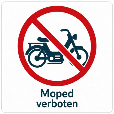 Mopeds verboten im Weitsee Seebad Schnaitsee – motorisierte Zweiräder dürfen nicht ins Seebad